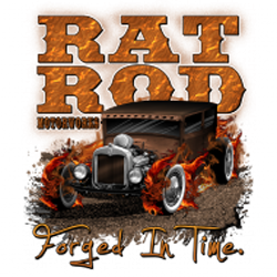 T shirt biker rat rod