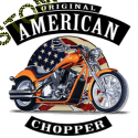 T shirt biker american choppers