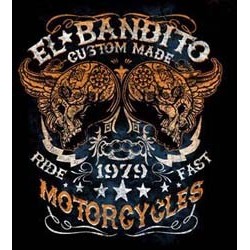 T shirt biker el bandito