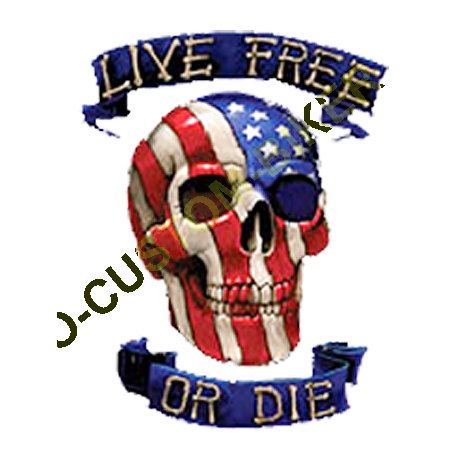 Débardeur homme live free or die