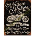 Plaque metal decorative Widow makers