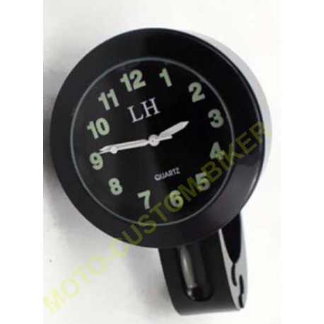 Montre de guidon pour harley et custom