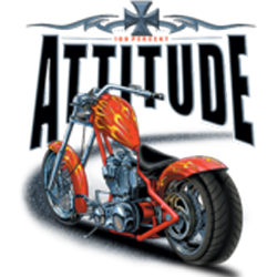 Sweat biker choppers attitude