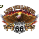 Sweat biker live the legend eagle