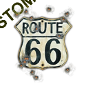 Sweat biker old road 66