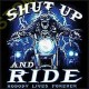 Sweat biker shut up and ride