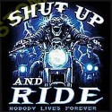 Sweat biker shut up and ride