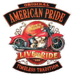 Sweat biker american pride
