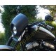 saut de vent noir, non peint pour harley et custom