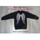 Sweat biker ailes d'ange