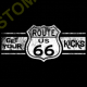 Sweat biker route 66