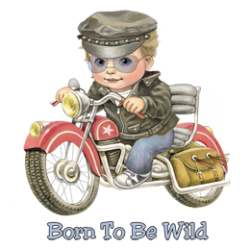 T Shirt enfant boy, born to be wild