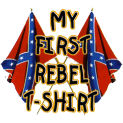 T Shirt enfant my first rebel flag