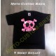 T Shirt enfant skull pinky