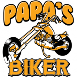 T Shirt enfant papa's biker