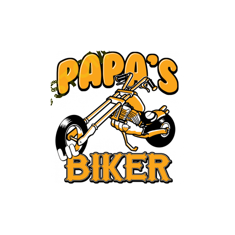 T Shirt enfant papa's biker