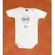 Body baby biker croix de malte