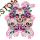 Body baby biker exican skulls