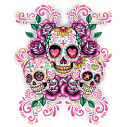 Body baby biker exican skulls