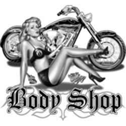 Sweat zippé biker body shop