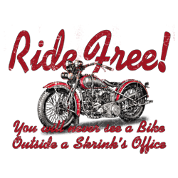 Sweat zippé biker ride free