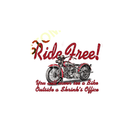 Sweat zippé biker ride free