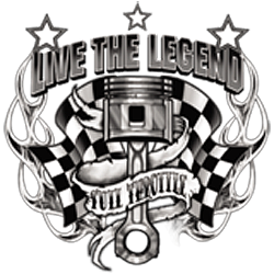 Sweat zippé biker live the legend