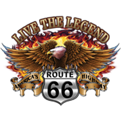 Sweat zippé biker live the legend eagle