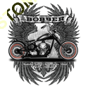 Sweat zippé biker bobber