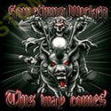 Sweat zippé biker something wicked