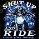 Sweat zippé biker shut up and ride