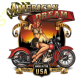 Sweat zippé biker american dream babe