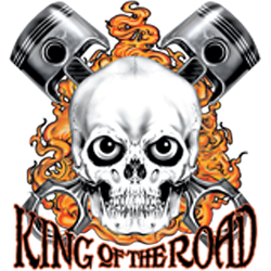 Sweat capuche biker king of the road