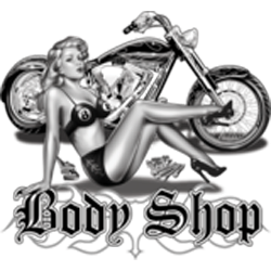 Sweat capuche biker body shop