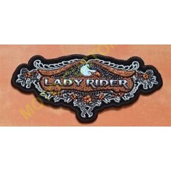 Patch, écusson lady rider aigle