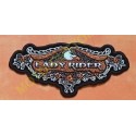 Patch, écusson lady rider aigle