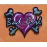 Patch, écusson bad girl
