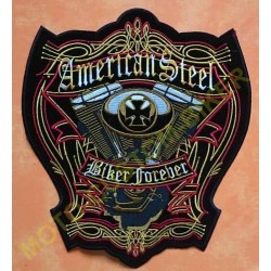 Patch, écusson american steel