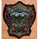 Patch, écusson american steel