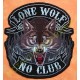 Patch, écusson lone wolf