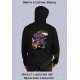 Sweat capuche avec zip purple monster red hot rod