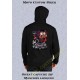 Sweat capuche avec zip red monster purple hot rod