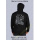 Sweat capuche avec zip bike and skull