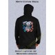 Sweat capuche avec zip moteur evo