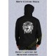 Sweat capuche avec zip tête de loup