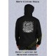 Sweat capuche avec zip ride to live