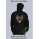 Sweat capuche avec zip dreamcatcher croix de malte