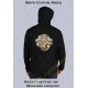 Sweat capuche avec zip motor snake