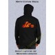 Sweat capuche avec zip ghost rider