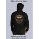 Sweat capuche avec zip american iron biker